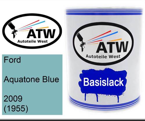 Ford, Aquatone Blue, 2009 (1955): 1L Lackdose, von ATW Autoteile West.